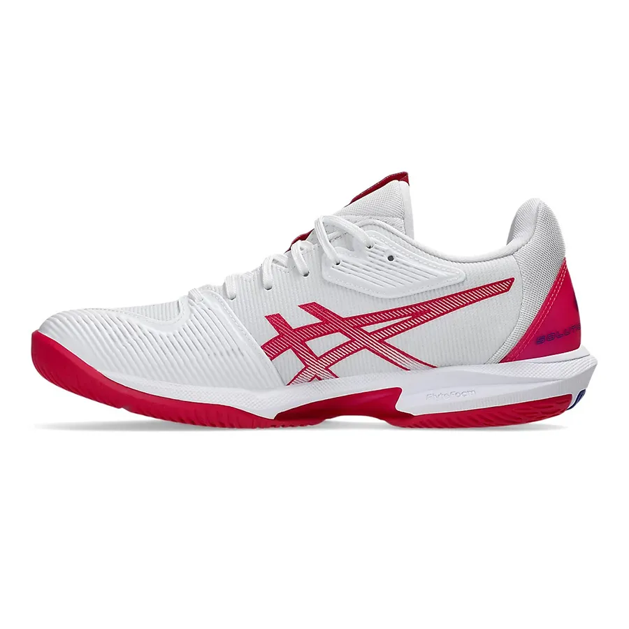 Giày Pickleball/Tennis Nữ Asics Solution Speed FF 3 1042A250-103 Màu Trắng - Hồng Size 36