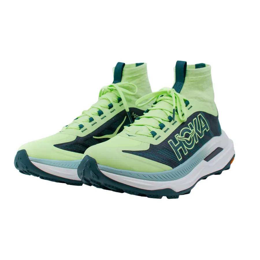 Giày Thể Thao Nam Hoka Tecton X Running Shoes 1155112-TTW Màu Xanh Lá  Size US