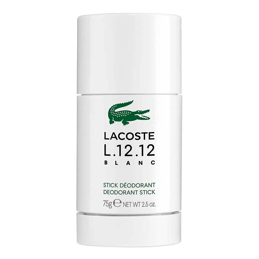 Lăn Khử Mùi Nam Lacoste L.12.12 Blanc Deodorant Stick 75g