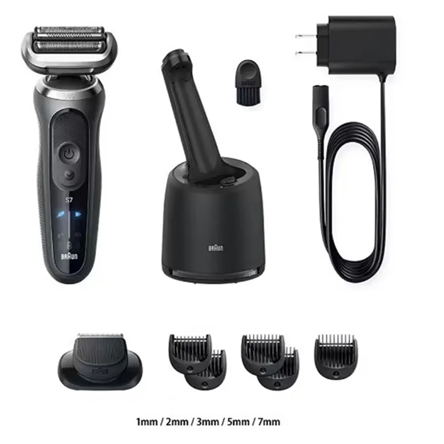Máy Cạo Râu Braun Series 7 - 72G7500CC Màu Đen