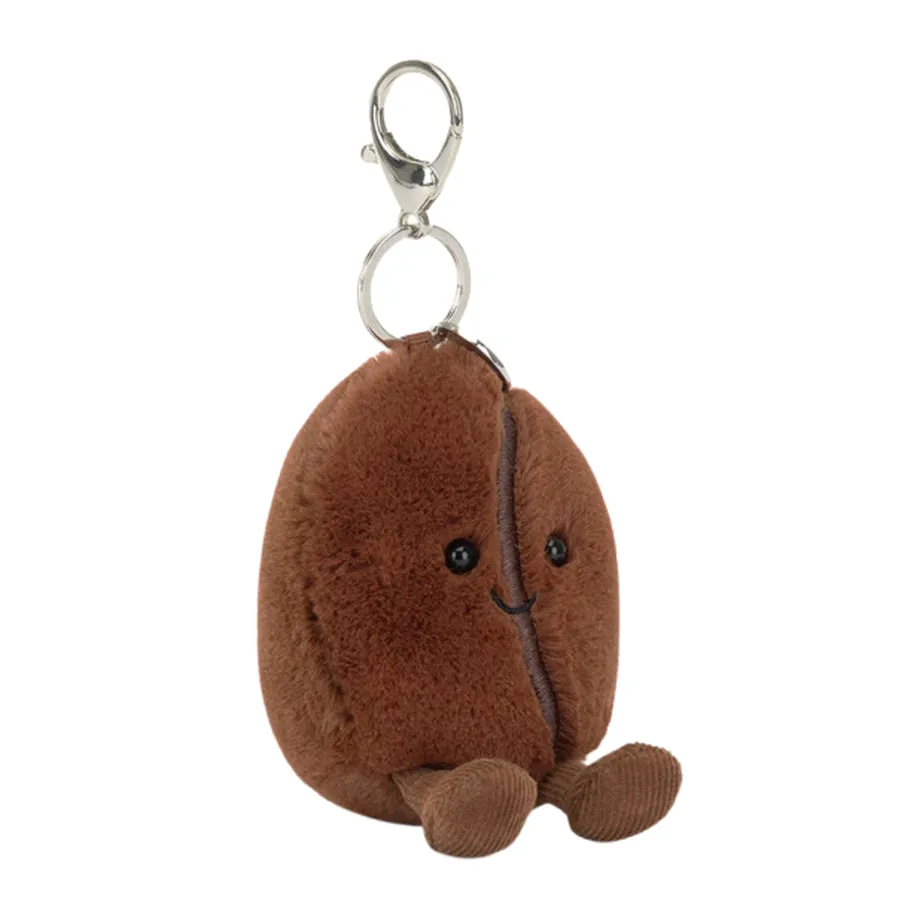 Móc Khóa Jellycat Amuseables Coffee Bean Màu Nâu