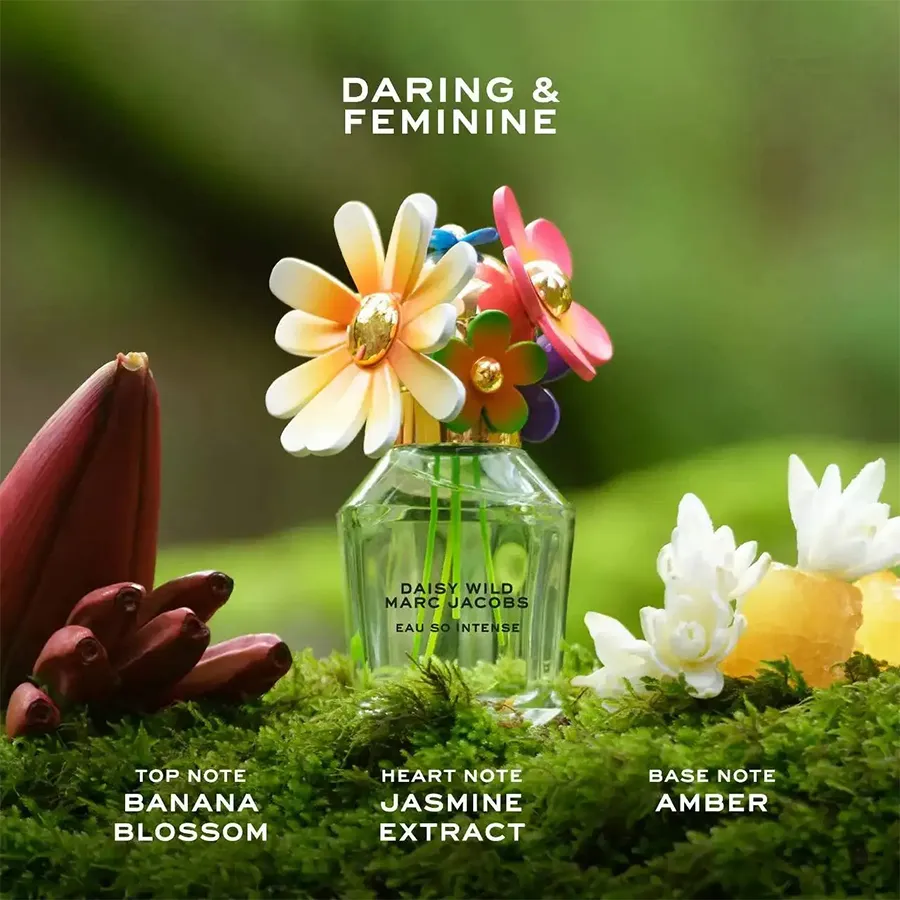 Nước Hoa Nữ Marc Jacobs Daisy Wild Eau So Intense EDP 100ml Cuốn