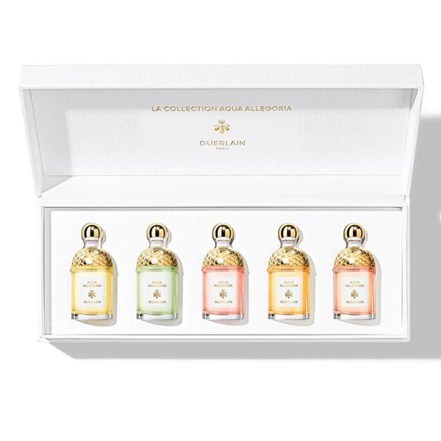 Set Nước Hoa Unisex Guerlain Aqua Allegoria Collection Set (5 x 7.5ml) |  Vua Hàng Hiệu