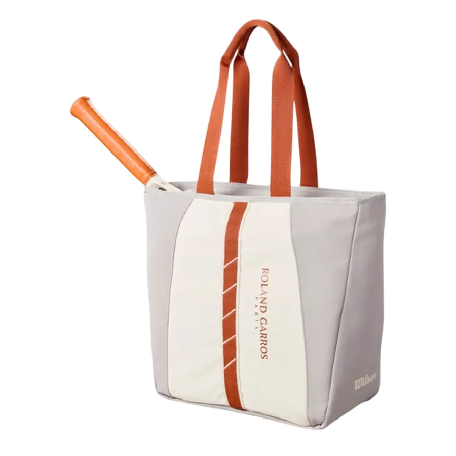Túi Tote Tennis Wilson Roland Garros Cream/Clay WR8042401001 Màu Kem Nâu