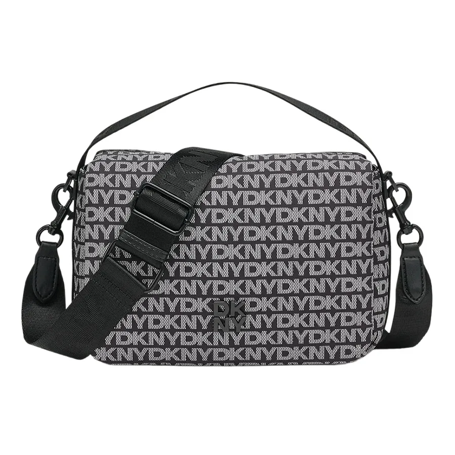 Túi Đeo Chéo DKNY Crossbody Bag Jenny Flap Black Màu Đen