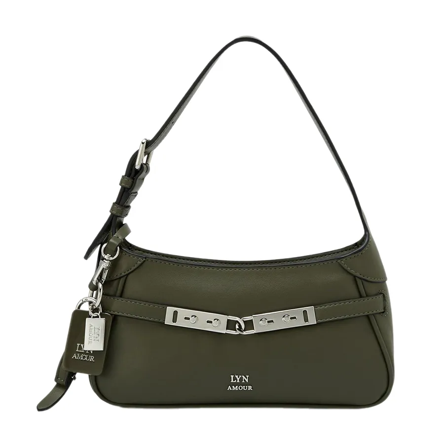 Túi Đeo Vai Nữ Lyn Athens S Shoulder Bag - Dark Green LL25CBM197 Màu Xanh Green