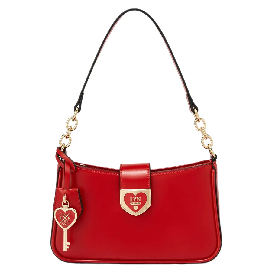 Túi Đeo Vai Nữ Lyn Re-Edit Lovely Ray S Shoulder Bag - Red LL25CBS121 Màu Đỏ