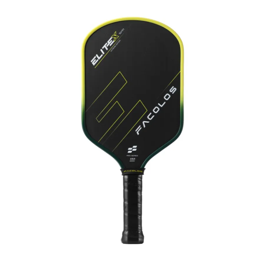 Vợt Pickleball Facolos Elite X Series 16mm Màu Vàng Đen