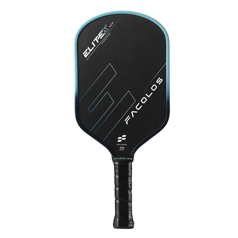 Vợt Pickleball Facolos Elite X Series 16mm Màu Xanh Đen