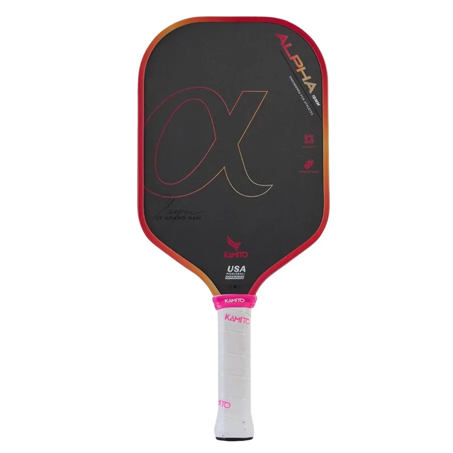 Vợt Pickleball Kamito Alpha KMVPK250133 Màu Hồng Vàng