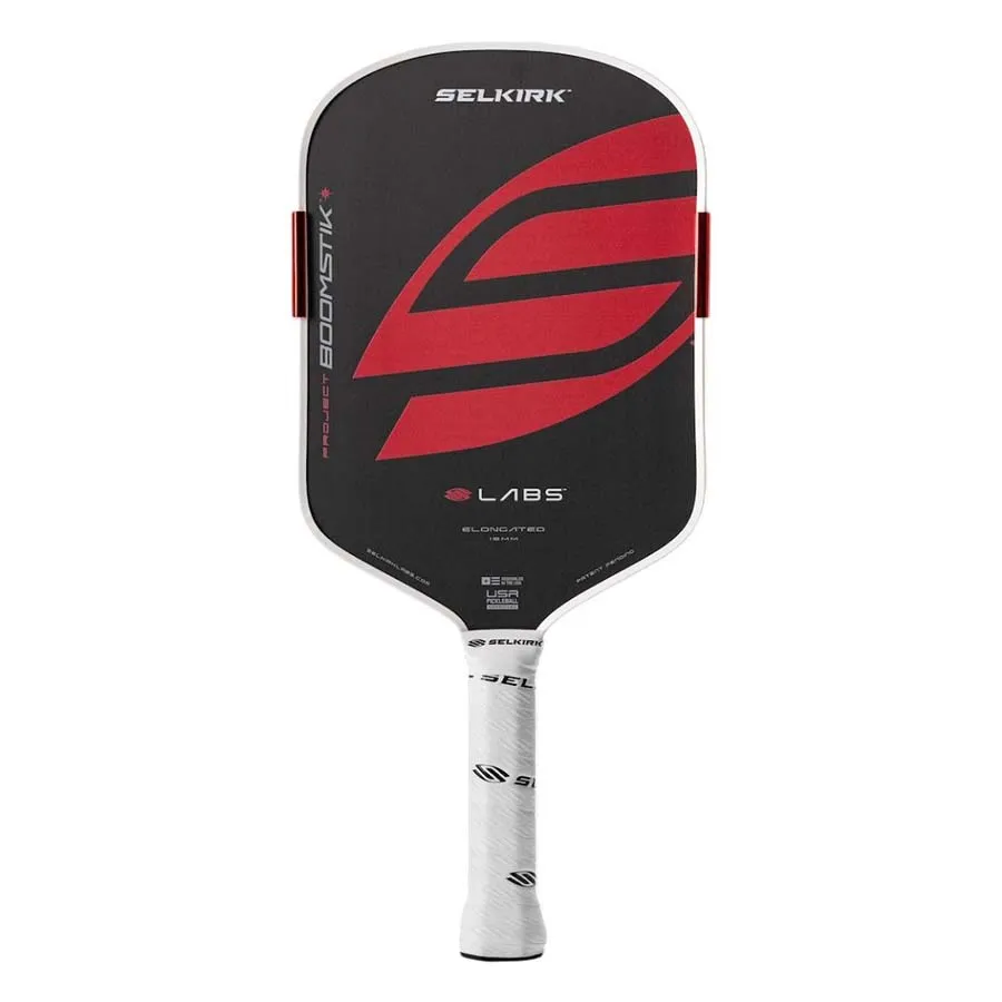 Vợt Pickleball Selkirk LABS Project Boomstik Elongated Màu Đen