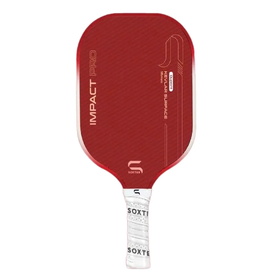 Vợt Pickleball Soxter Impact Pro 1.0 16mm Màu Đỏ