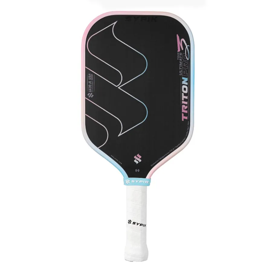 Vợt Pickleball Sypik Triton Pro 3 Ultimate Gen 3 Màu Hồng Đen