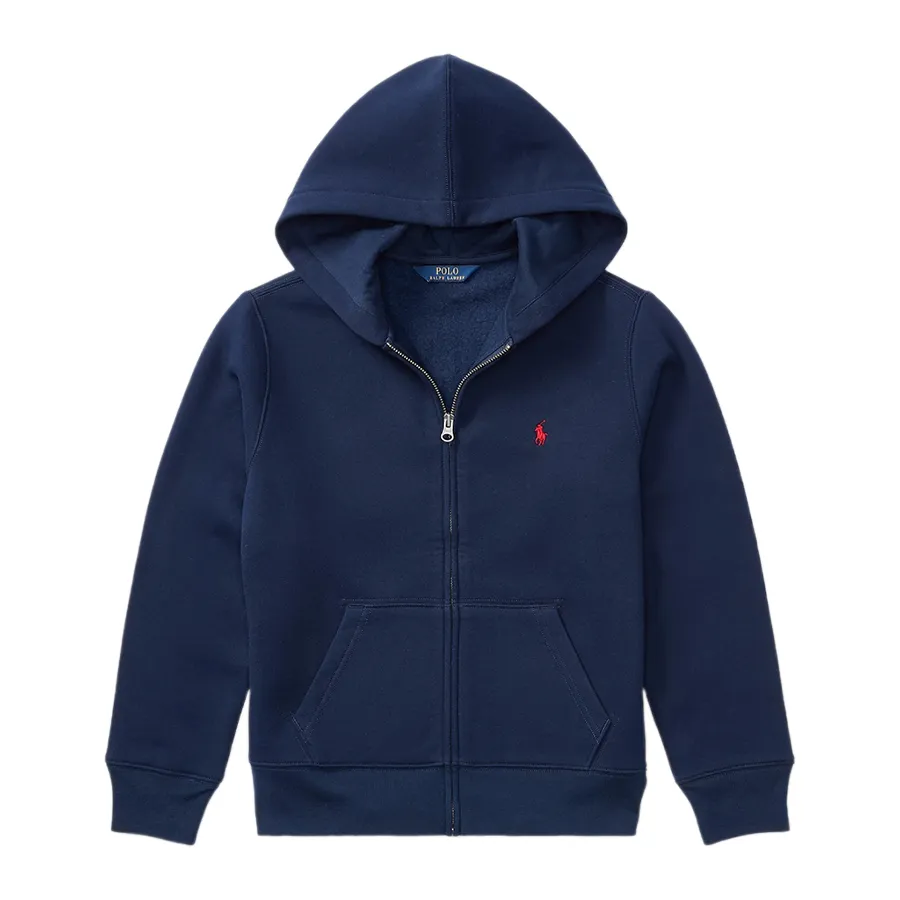 Áo Hoodie Ralph Lauren Blend-Fleece Hoodie Màu Xanh Navy Size L