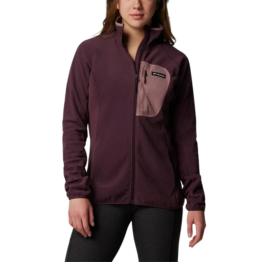 Áo Khoác Nữ Columbia Women's Outdoor Tracks Full Zip II Jacket 2097153607 Màu Tím Size XS