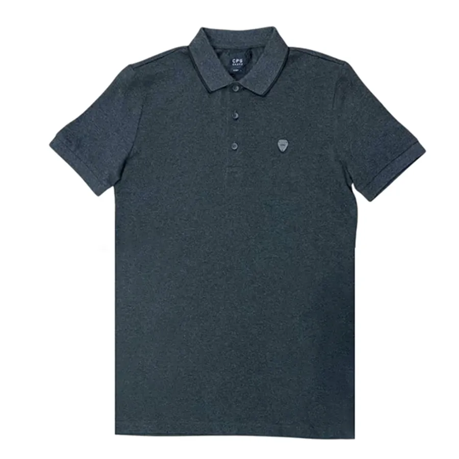 Áo Polo Nam CPS Chaps Tshirt Dark Grey Màu Xám Đậm Size XS