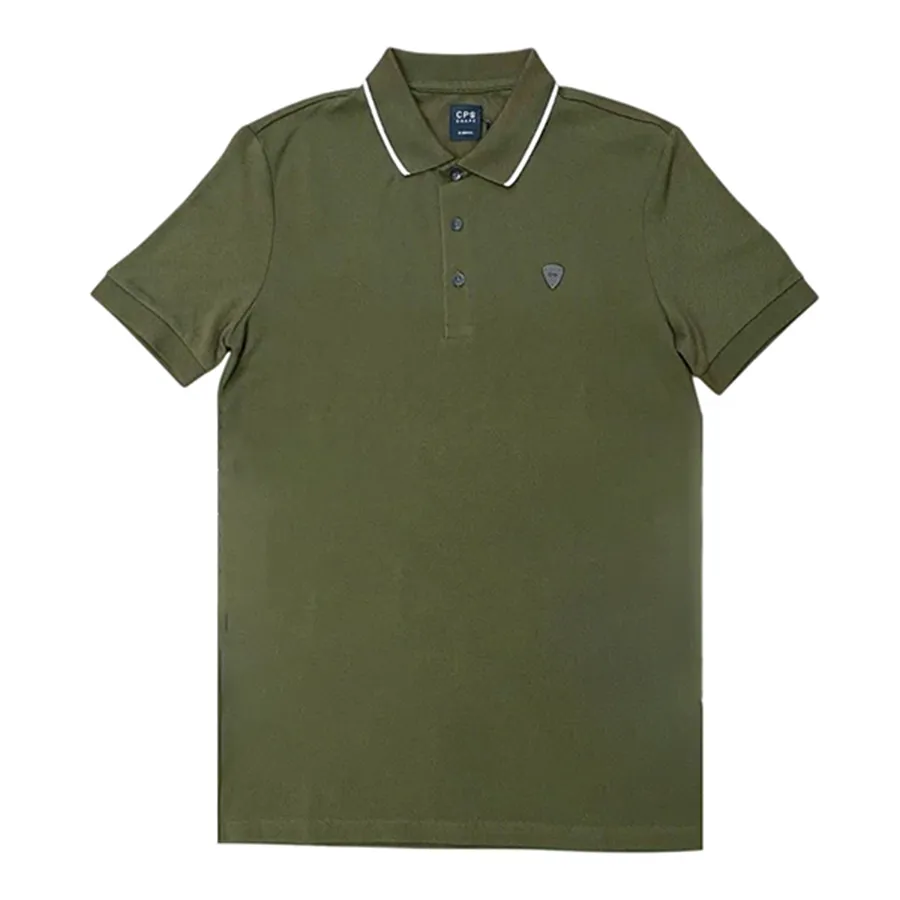 Áo Polo Nam CPS Chaps Tshirt Green Màu Xanh Lá Size XS