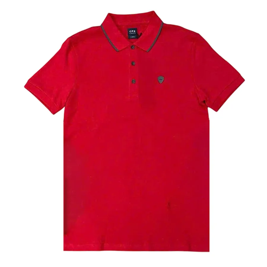 Áo Polo Nam CPS Chaps Tshirt Red Màu Đỏ Size XS