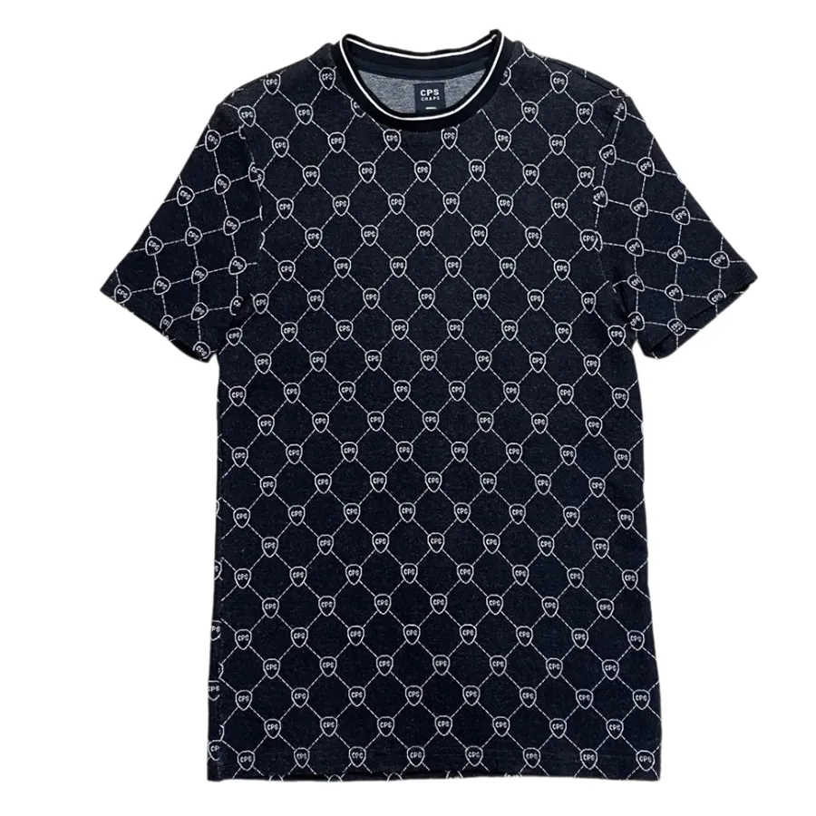 Áo Thun Nam CPS Chaps T-Shirt Màu Đen