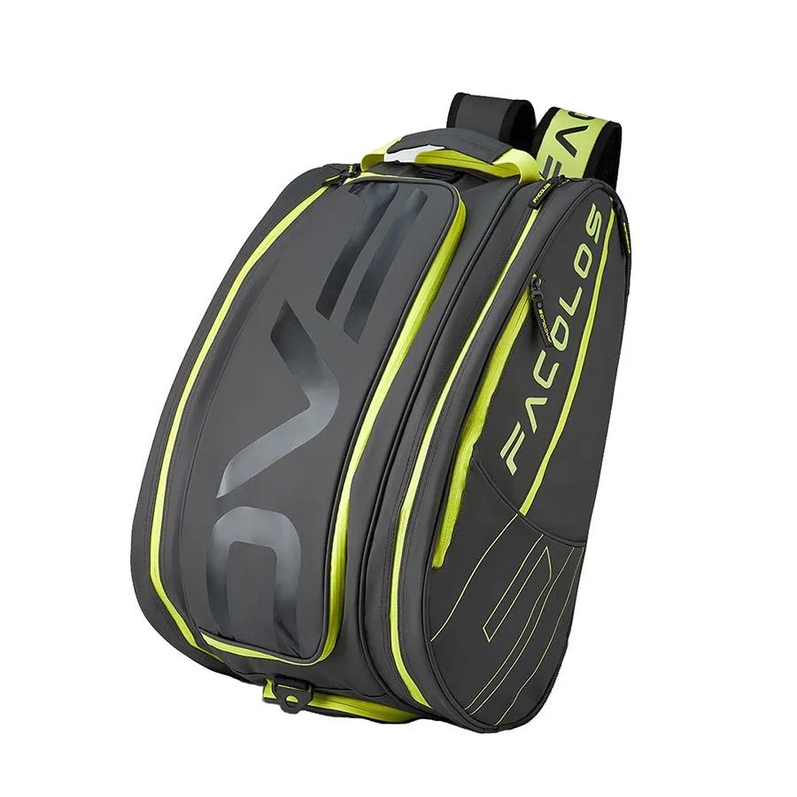 Balo Pickleball Facolos Elite Backpack Lime Green Màu Đen/Xanh Green