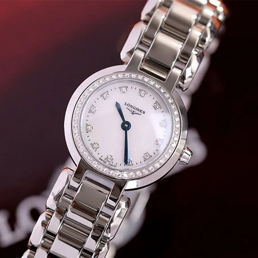 Đồng Hồ Nữ Longines Quartz L8.109.0.87.6 23mm M&agrave;u Bạc