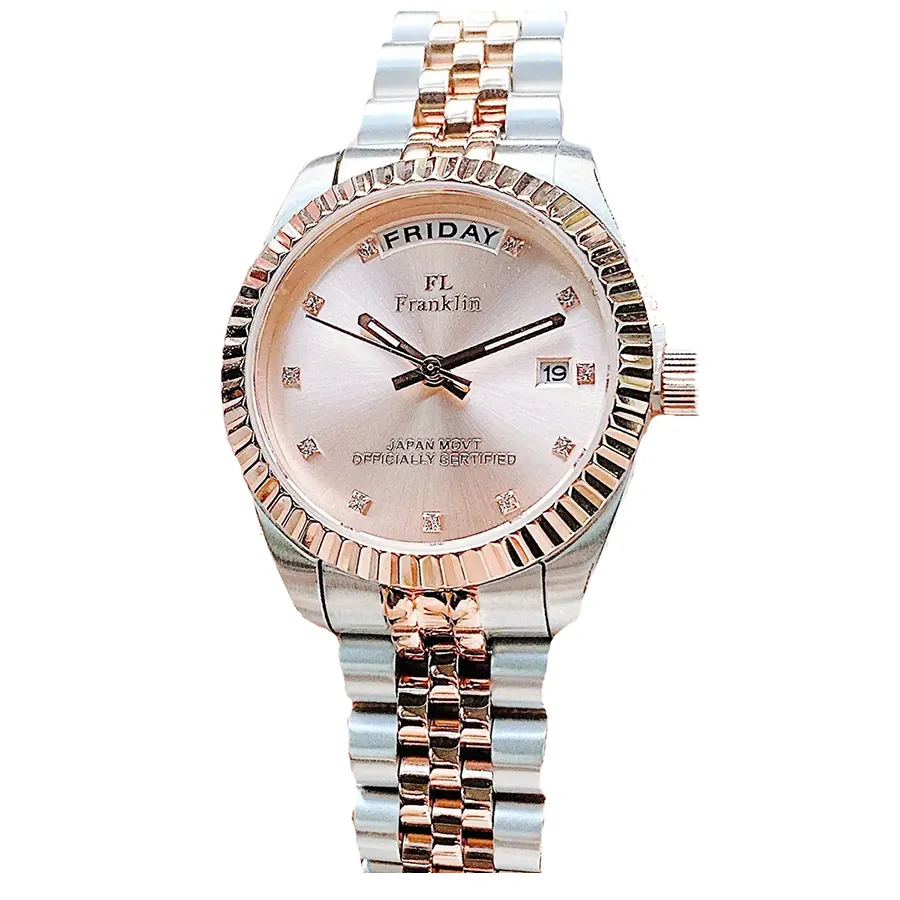 Đồng Hồ Nữ FL Franklin&nbsp;Watch FL5088 Màu Bạc/Vàng Hồng