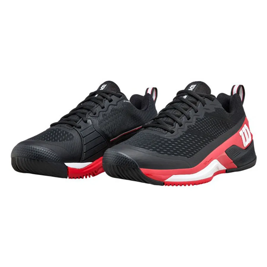 Giày Tennis/pickleball Nam Wilson Men's Rush Pro 4.5 WRS334330 Màu Đen Size 41