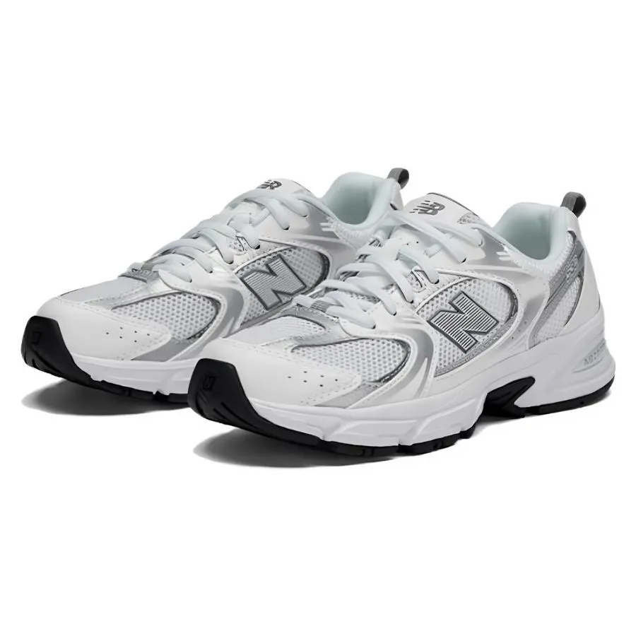 Giày Thể Thao New Balance 530 White Natural Indigo (GS) GR530SB1 Màu Trắng Bạc Size 38