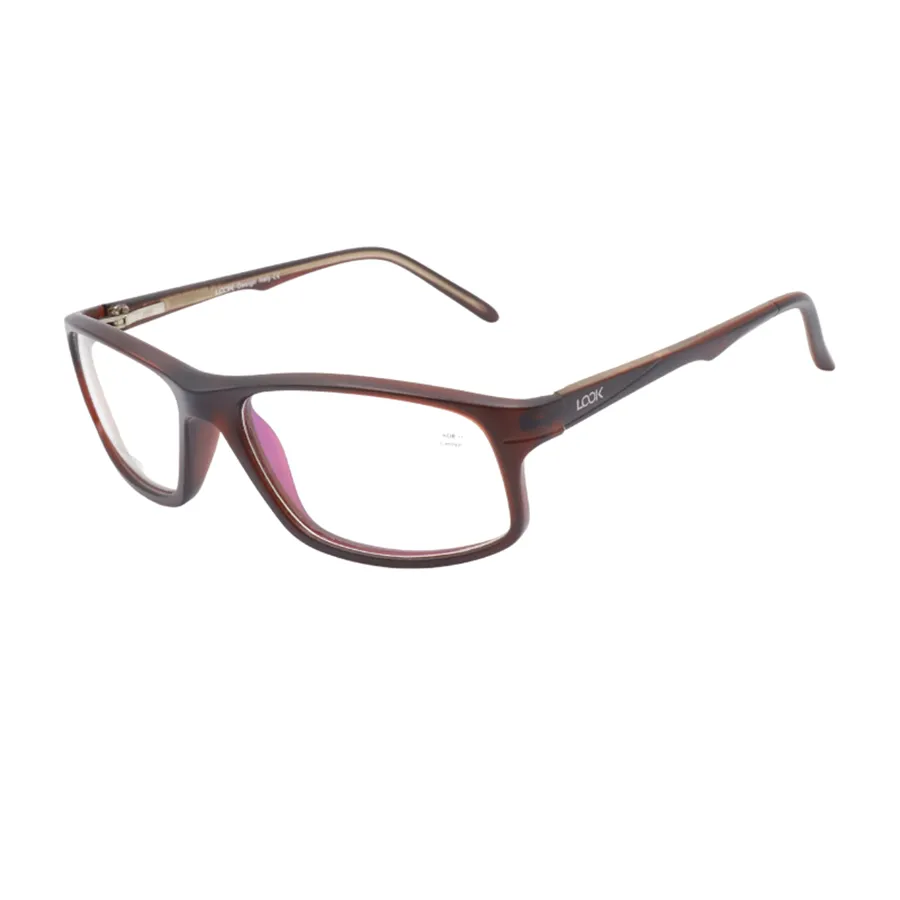 Gọng Kính Nữ Look LK93440 C4 Màu Nâu Đỏ