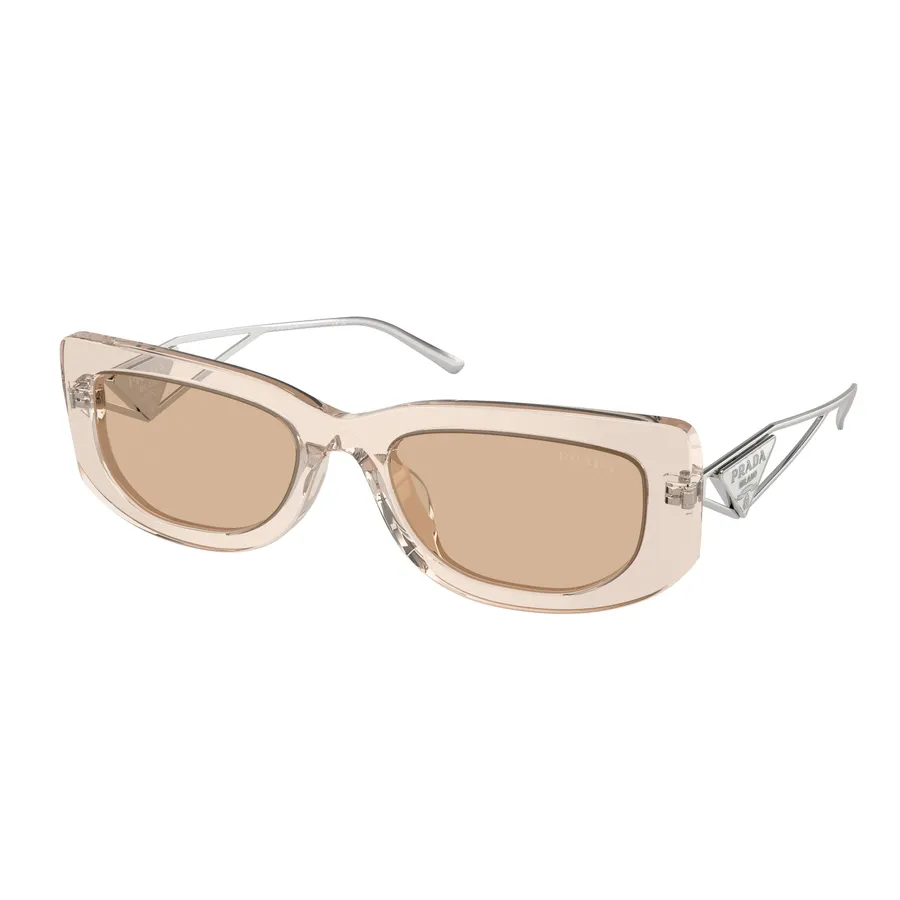 Kính Mát Nữ Prada 0PR 14YS 19M4I2 Crystal Beige/ Light Brown Màu Be Nâu