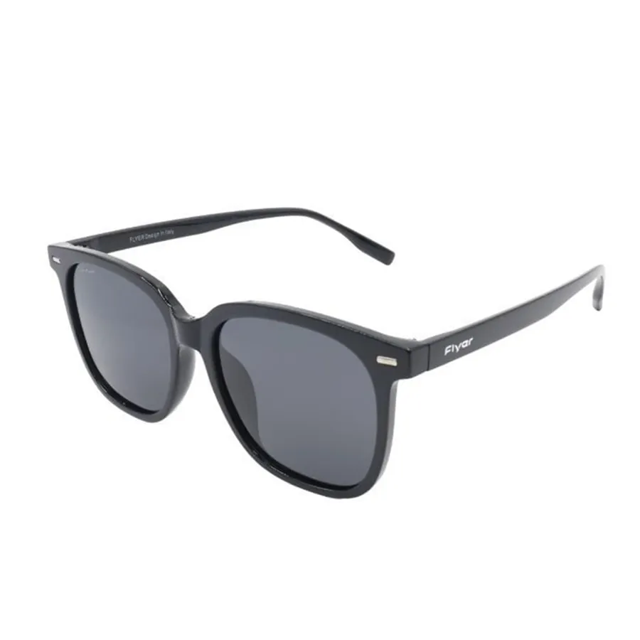 Kính Mát Unisex Flyer F44623 BK Màu Đen Xám