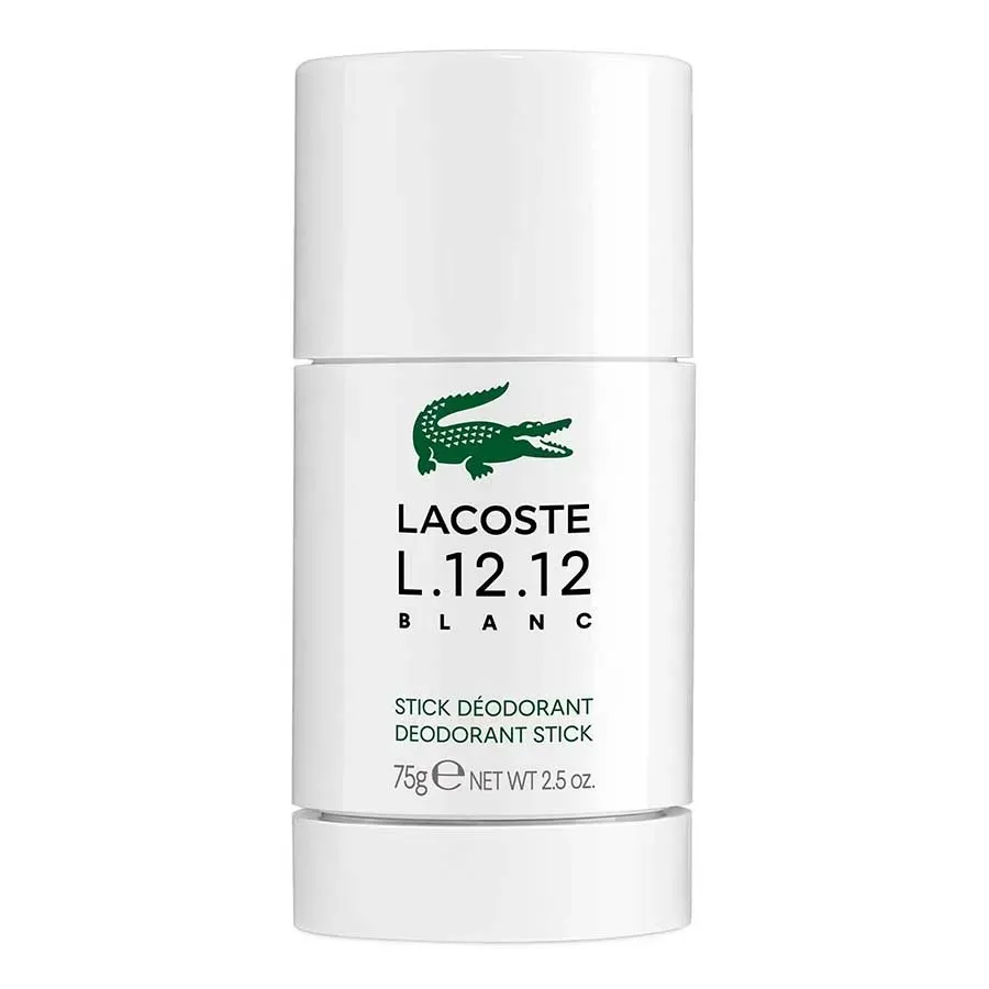 Lăn Khử Mùi Nam Lacoste L.12.12 Blanc 75ml