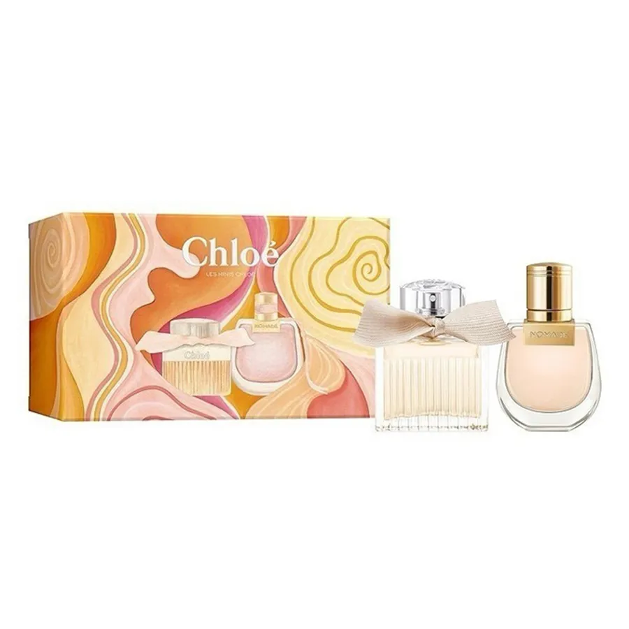 Set Nước Hoa Nữ Chloé Les Mini 2 Món ( EDP 20ml + Nomade EDP 20ml