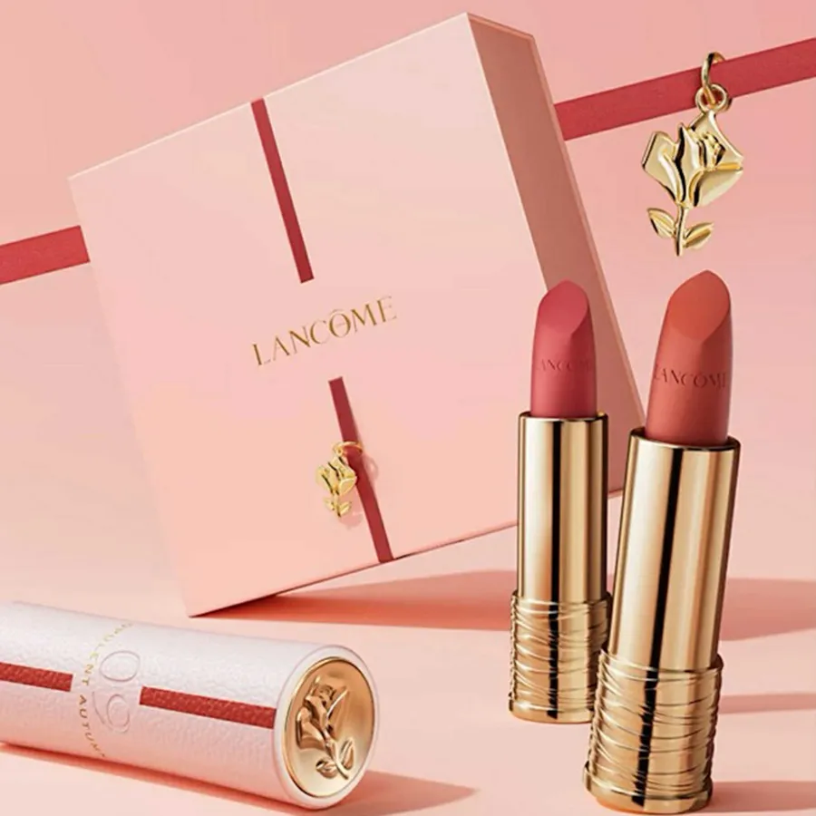Set Son Lancôme L'Absolu Rouge Limited Drama Matte (03