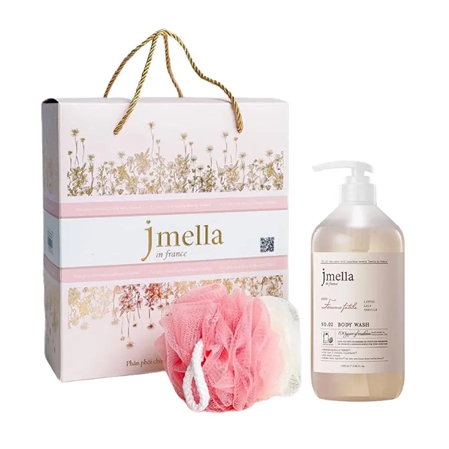 Set Sữa Tắm Cấp Ẩm Mịn Da Jmella In France No.02 Femme Fatale Body Wash