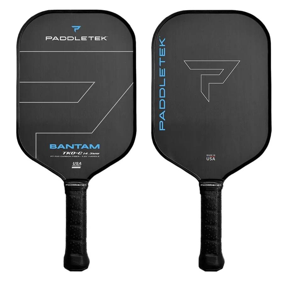 Vợt Pickleball Paddletek Bantam TKO-C 14.3mm Màu Đen
