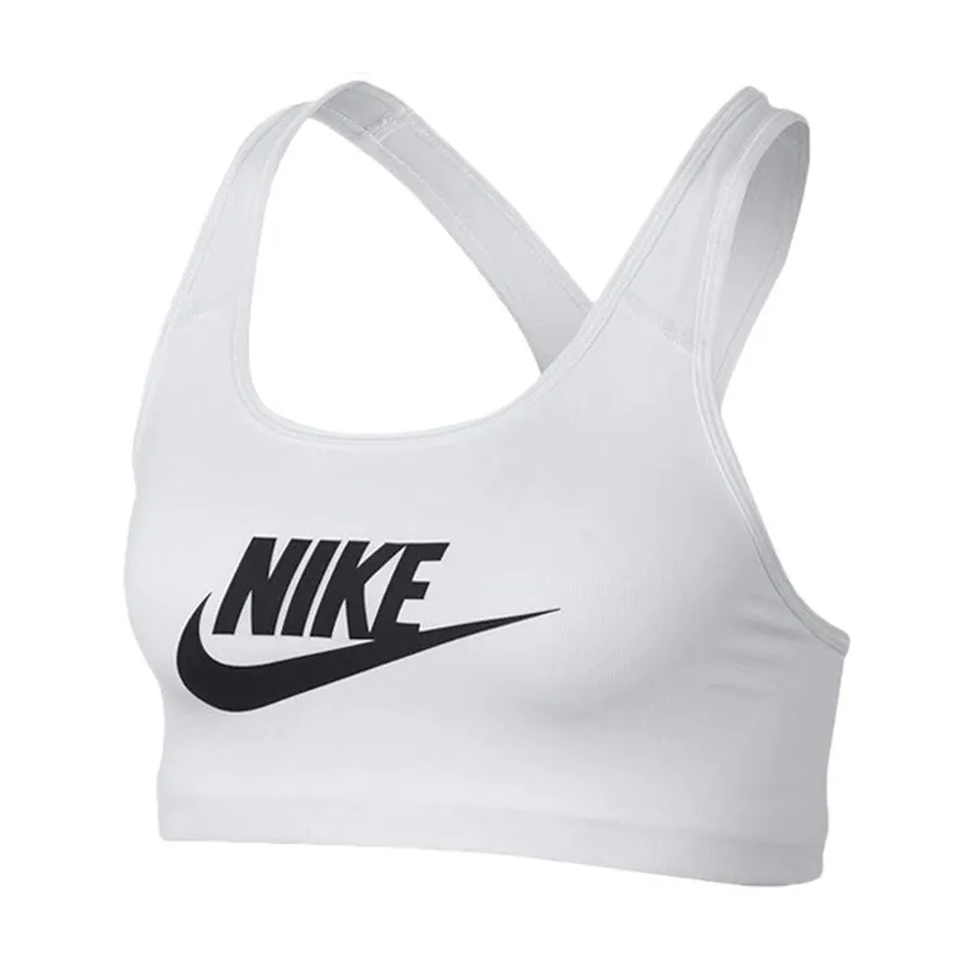 white nike bra top