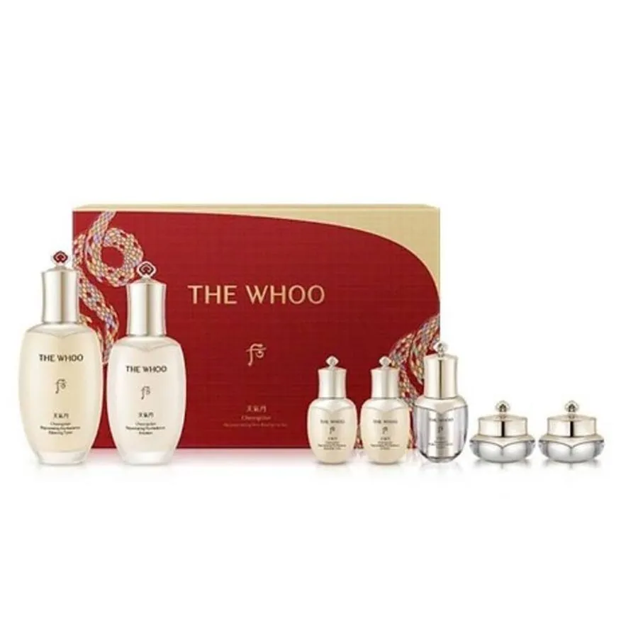 美容液 THE WHOO Cheongidan Special Set Bộ Dưỡng Da Whoo Cheongidan Radiant Special Set 7 Món | Vua