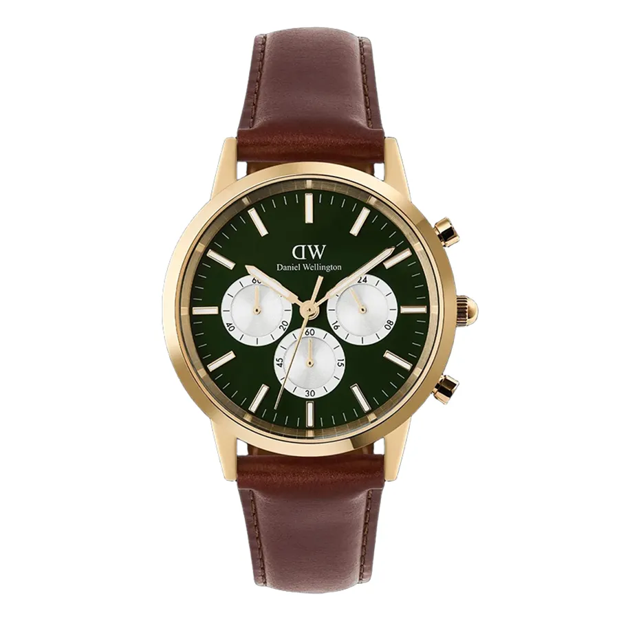 Đồng Hồ Nam Daniel Wellington Iconic Chronograph St Mawes Emerald