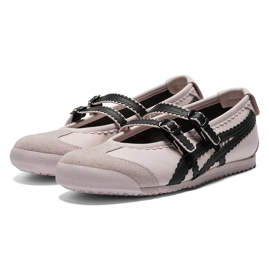 Giày Bệt Nữ Onitsuka Tiger Mexico TGRS 1182A678-700 Màu Hồng Size 37