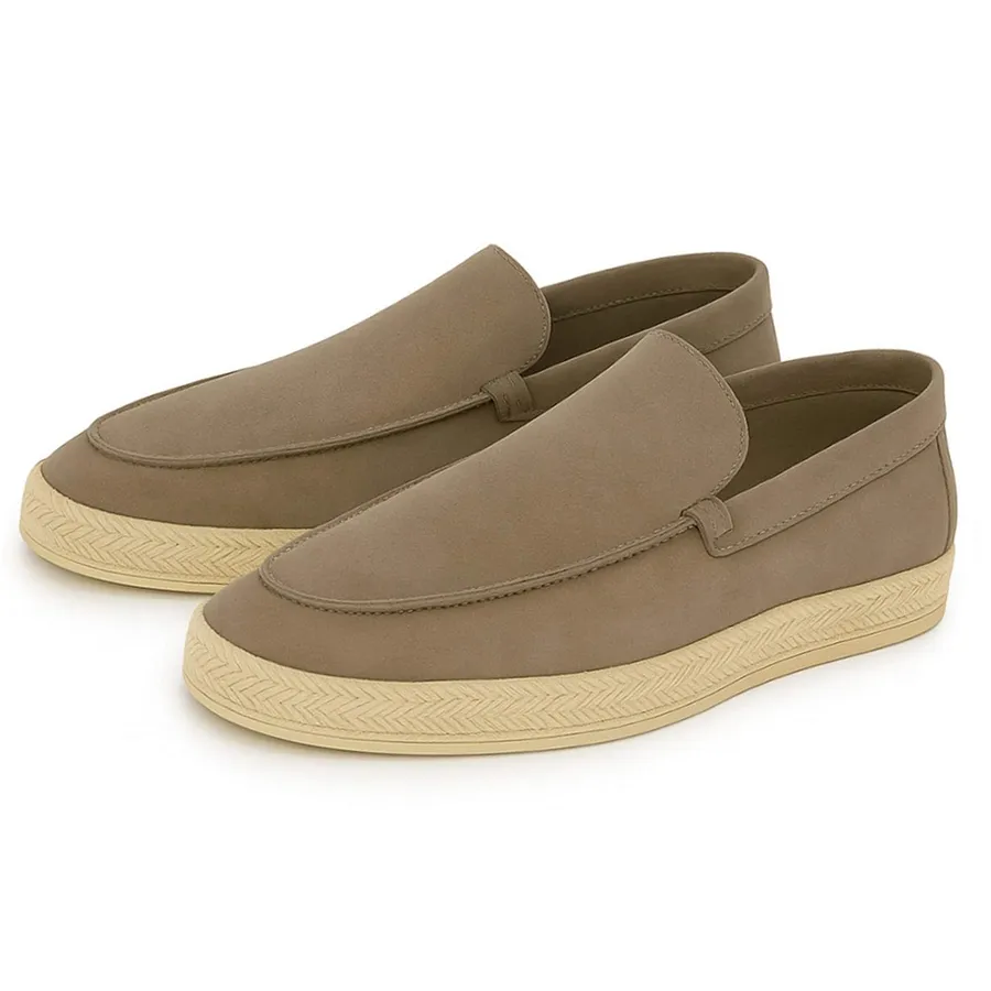 Giày Lười Nam Duca Di Morrone EUGENIO-CAM_TAUPE Màu Be Size 41