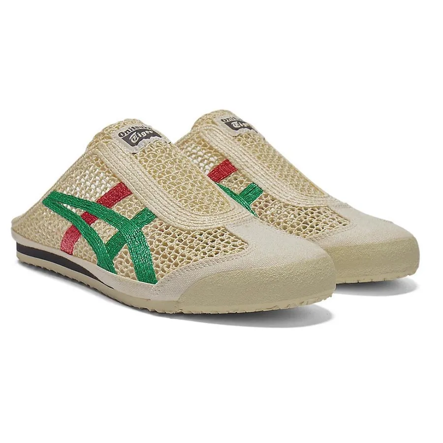 Giày Lười Nam Onitsuka Tiger Mexico 66 Sabot Cream Kale 1183C123-103 Màu Kem Size 40.5