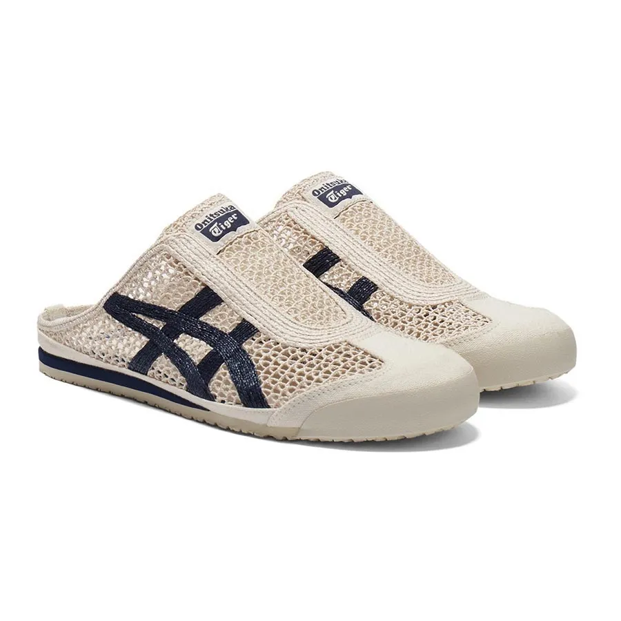 Giày Lười Nam Onitsuka Tiger Mexico 66 Slip Beige Blue 1183C123-200 Màu Be Xanh Size 37