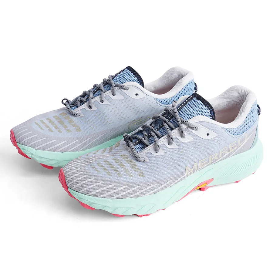 Giày Thể Thao Nữ Merrell Morphlite Road-To-Trail Running Shoes Frost Blue Màu Xanh Dương Nhạt Size 38