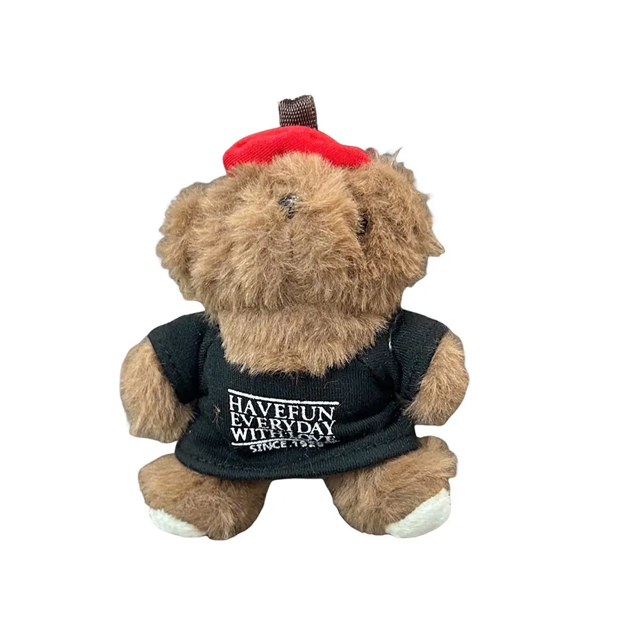 Móc Khóa Guoo Bear Charms GB JC1022-100 Màu Nâu/Đen