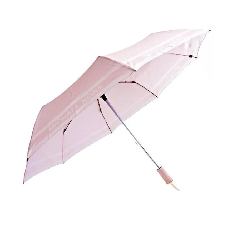 Ô Michael Kors MK Logo Umbrella Màu Hồng