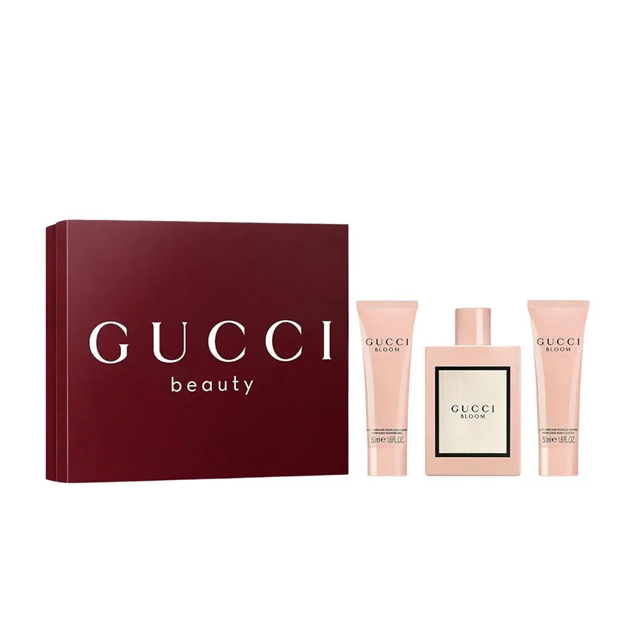 Set Nước Hoa, Dưỡng Thể, Sữa Tắm Gucci Bloom (100ml + 50ml + 50ml)