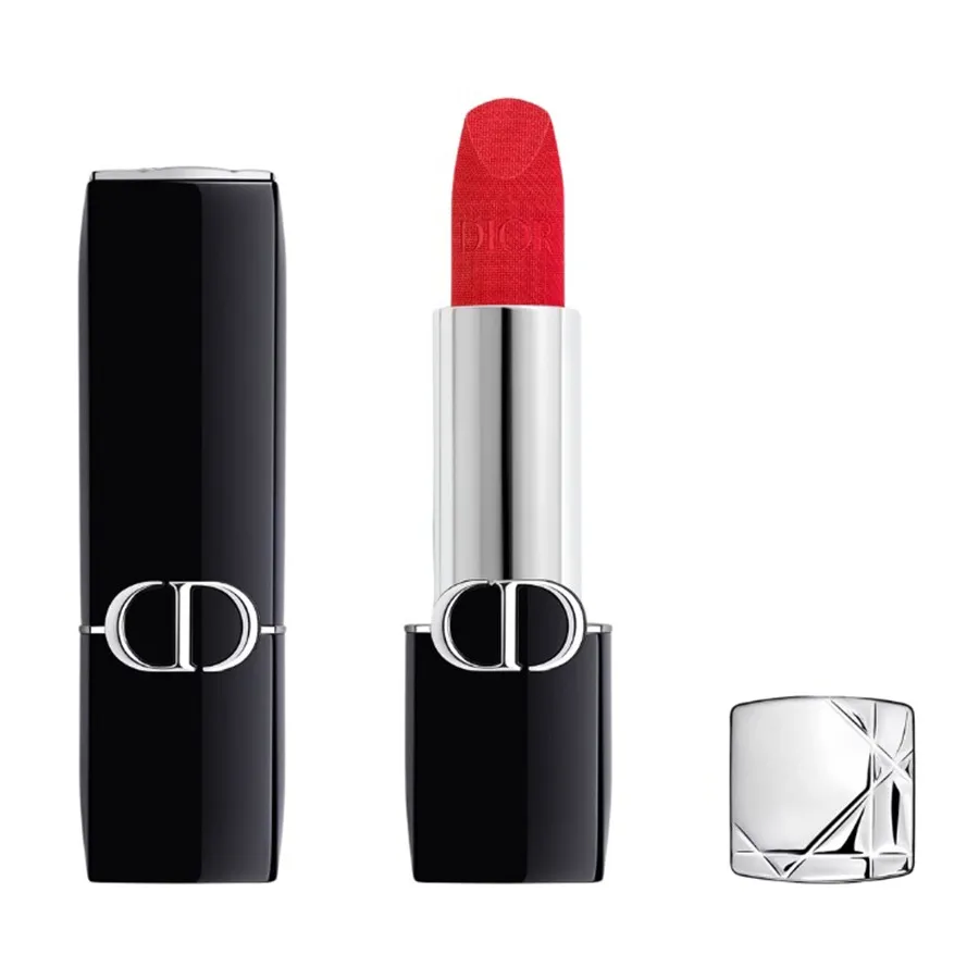 Son Lì Dior Rouge Dior Couture Lipstick Velvet 760 Favorite Màu Đỏ Hồng