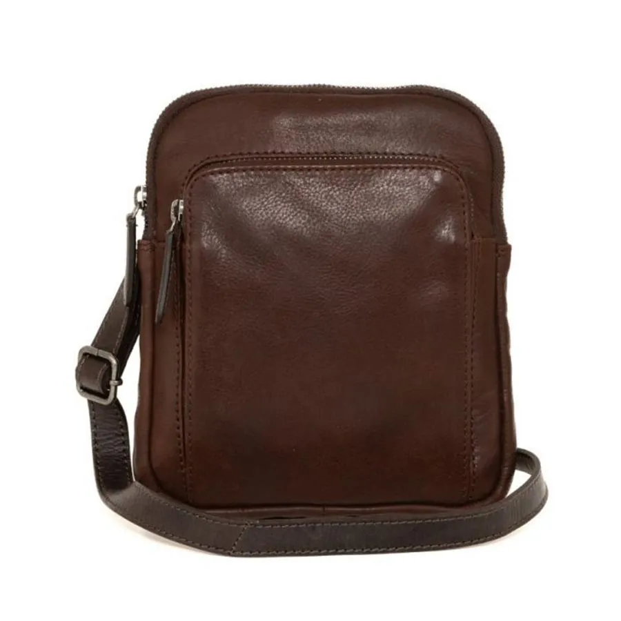 Túi Đeo Chéo Nam Gianni Conti Crossbody Bag 4072571-20 Màu Nâu - Main Image