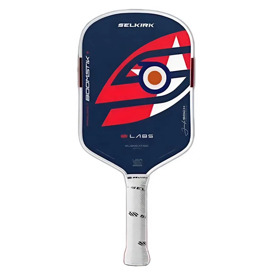 Vợt Pickleball Selkirk LABS Project Boomstik Elongated Màu Xanh Đỏ